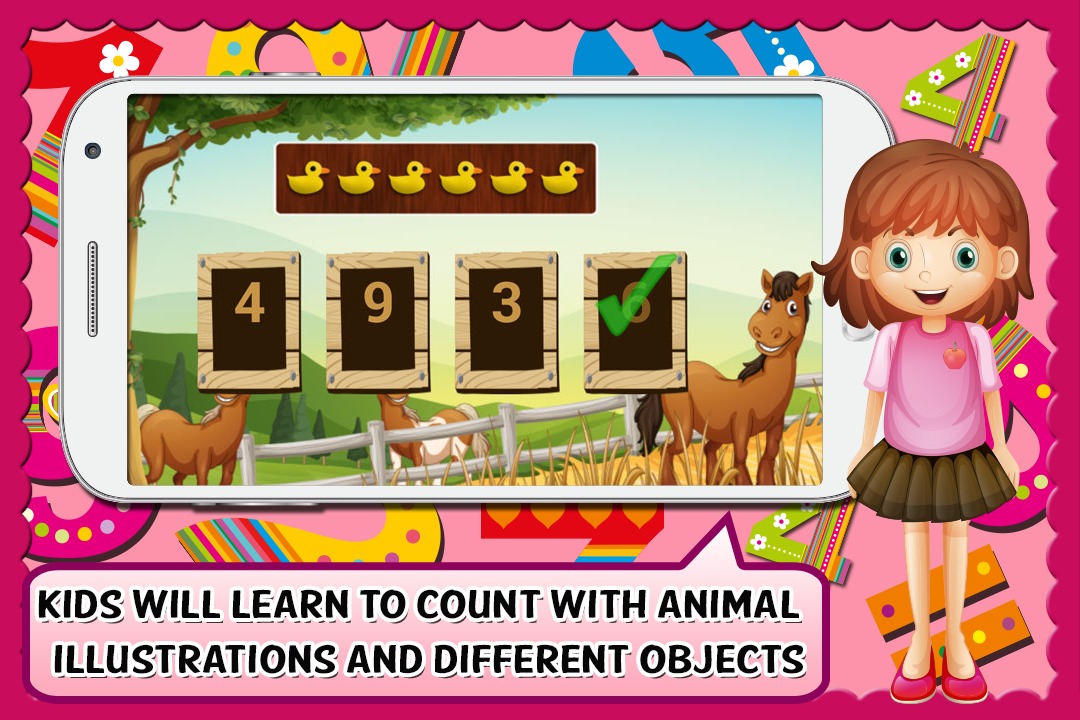 Animal Numbers For Kids截图4