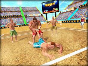 Real Kabaddi Fighting - Wrestling Game截图2