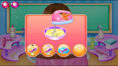 Plaited hairstyles game for little girls截图5