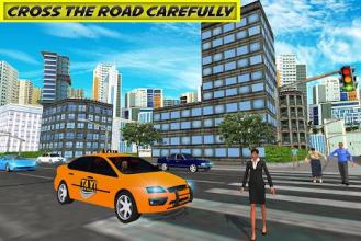 Luxury Taxi Driving 3D Game截图3