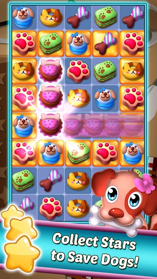 Hungry Pet Mania Free Match 3 Game - Cute Puzzles截图3