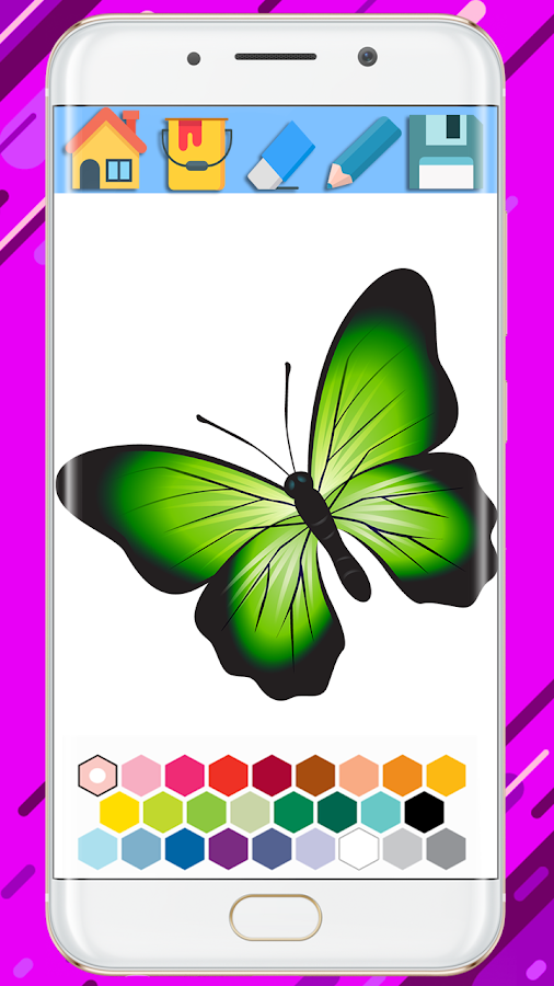 Butterfly Coloring Book - Coloring Butterfly 2018截图5