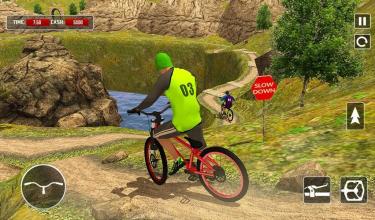 BMX Offroad Bicycle rider Superhero stunts racing截图5