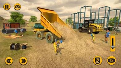 Sand Excavator Truck Sim 3D截图5