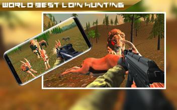 Wild Loin Hunting 2018 - Deer Survival Safari Game截图2