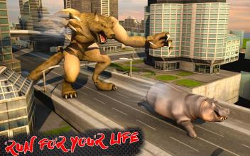 WereWolf Attack: City Survival Simulator 3D截图1