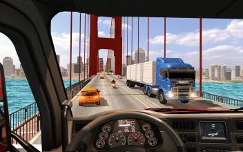 Big Truck Simulator 2018: USA Truckers截图1