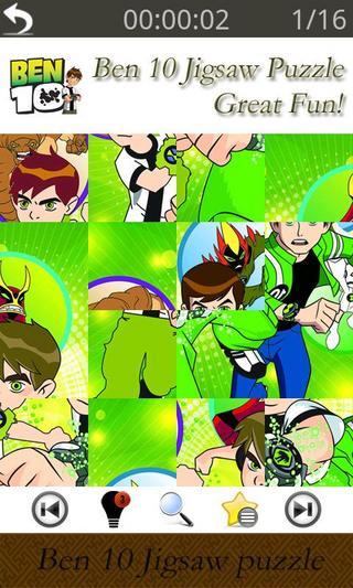 Ben 10 Jigsaw Puzzle截图1