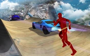 Speed Hero Airborne Mega Ramp in Vegas City截图5