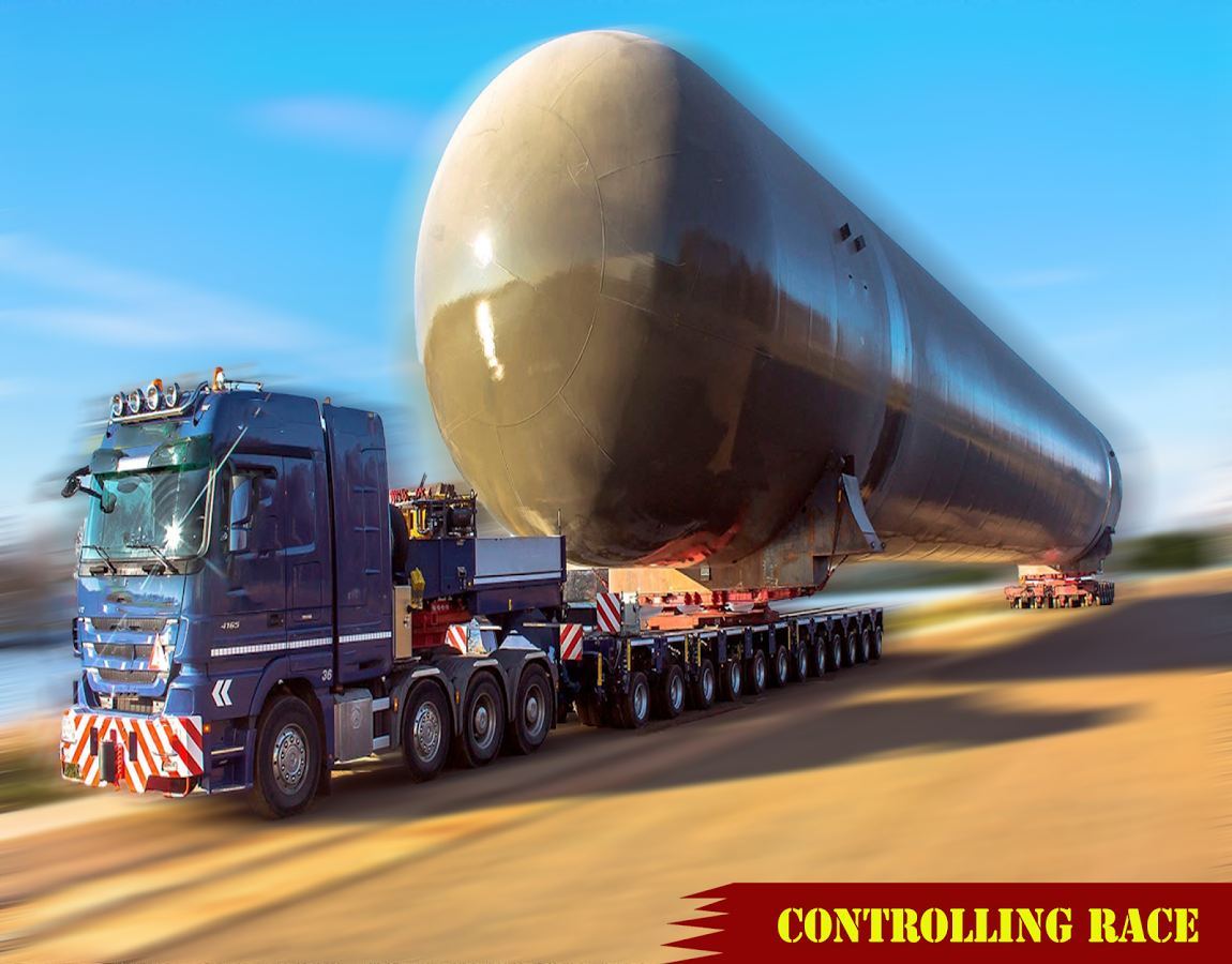 Heavy Cargo Truck 3D Driving & Transport Simulator截图2