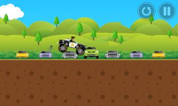 Police Monster Truck FREE截图3