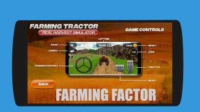 Real Tractor Farming Harvest Simulator 3D截图1