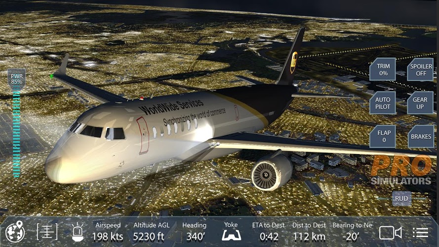 Pro Flight Simulator NY Free截图2