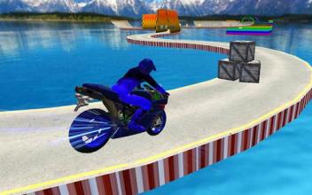 Impossible Moto Bike Real Stunts 3D截图2