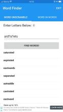 Anagram unscrambler - Word finder截图2