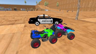 Quad Bike OffRoad Police Chase截图2