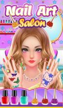 Nail Salon Fashion Fever game截图5