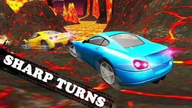 Extreme Car Stunts Volcano Jump Car截图2