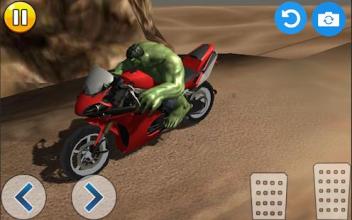 SuperHero MOTO Fever Bike Stunt Games截图3