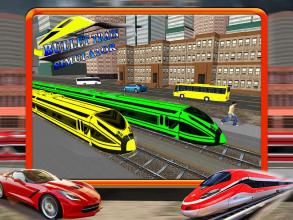 Rail Bullet Train Driver Game截图5