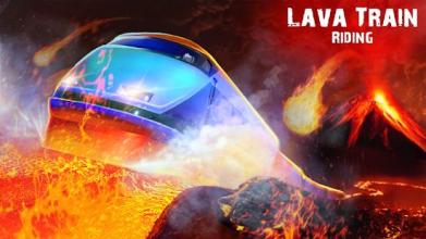 Lava Train Riding: Volcanic Race截图4