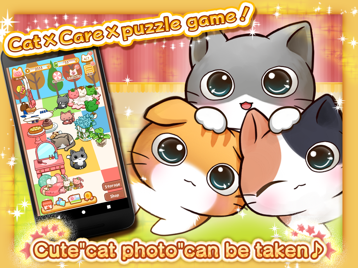 CatDays Cute Kitty Care Games截图1