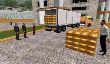 Gold Transport Truck Driver Hijack Rescue Mission截图4