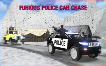 Extreme Police Car Shooter - Criminal Car Chase截图5