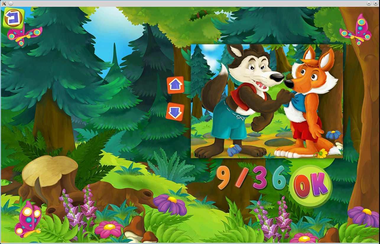 Fox and Wolf Jigsaw Puzzles截图2