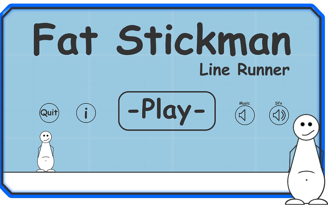 Fat Stickman : Line Runner截图5