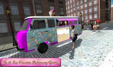 City Ice Cream Delivery Boy: Virtual Life Game 3D截图4