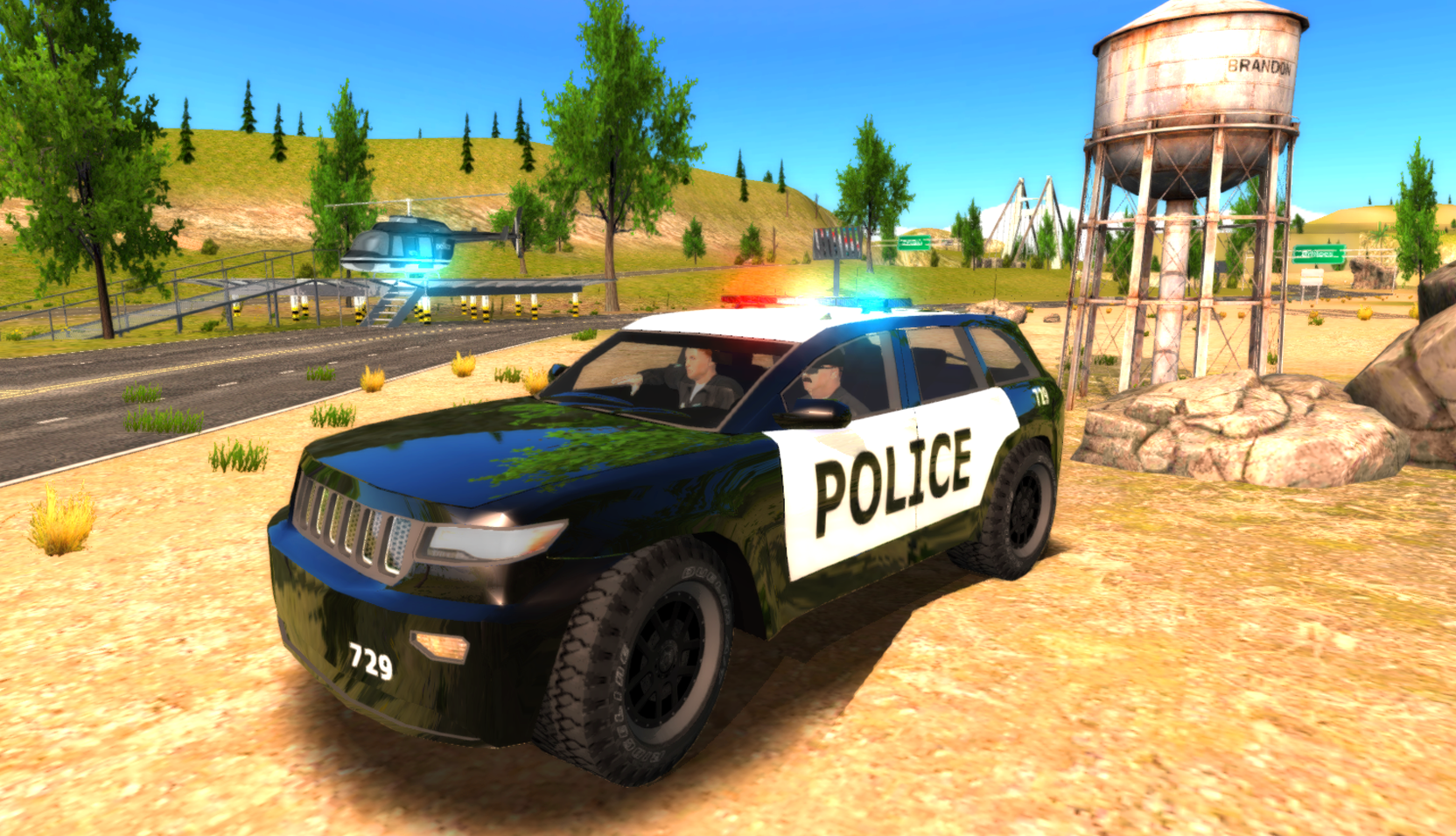 Crime City Police Car Driver截图4