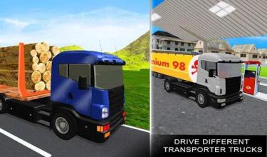 American Offroad Driving - Cargo Truck Driver USA截图2