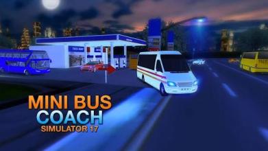 Mini Bus Coach Simulator 17 - Driving Challenger截图1