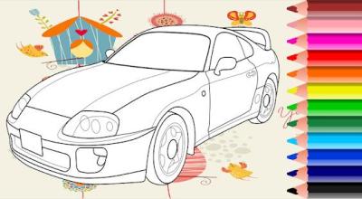 Cars Coloring Book截图5