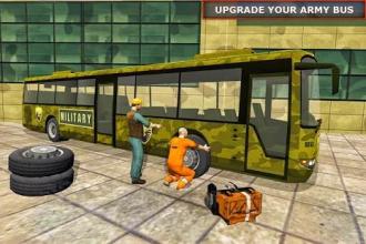 Army Bus Coach Driving: Bus Driver Games截图3