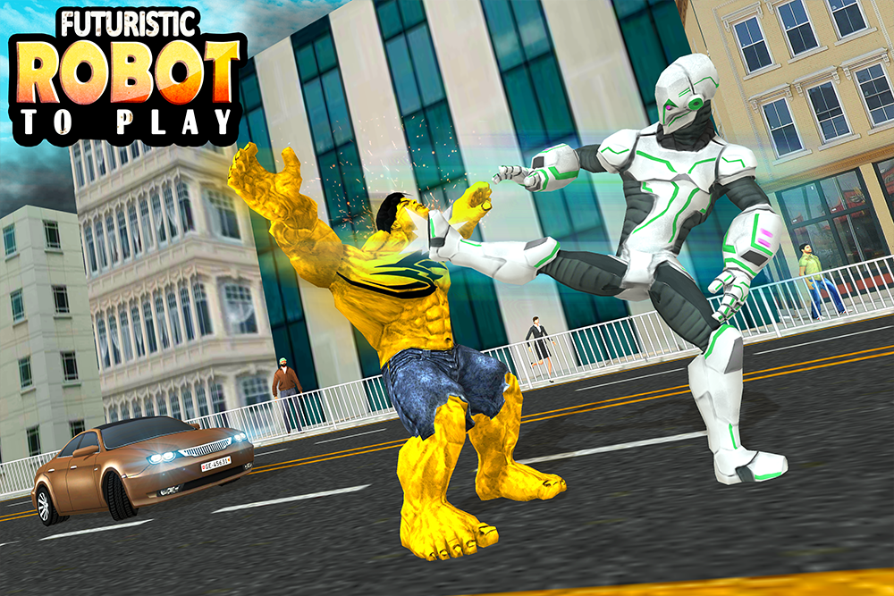 Futuristic Robots vs City Monster Battle截图5