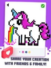 Color Pixels - Color by number by Pixel Art Games截图5