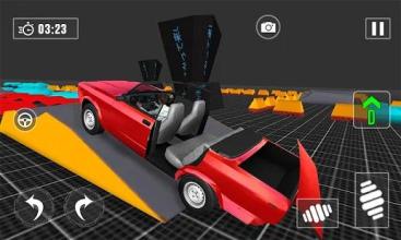 Car Crash Driving School 3D Demolition Car Parking截图3