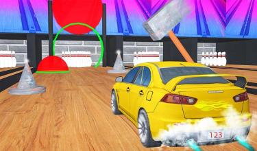 Car Bowling Master-Realistic Car Driver Stunt截图5