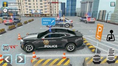 US Police Car Parking Game: Expert Cop Parking截图1