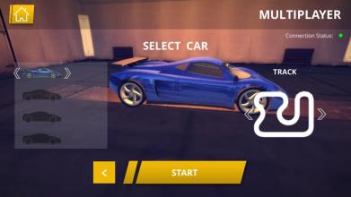 Multi Race : Single & Multi Player Car Racing截图2