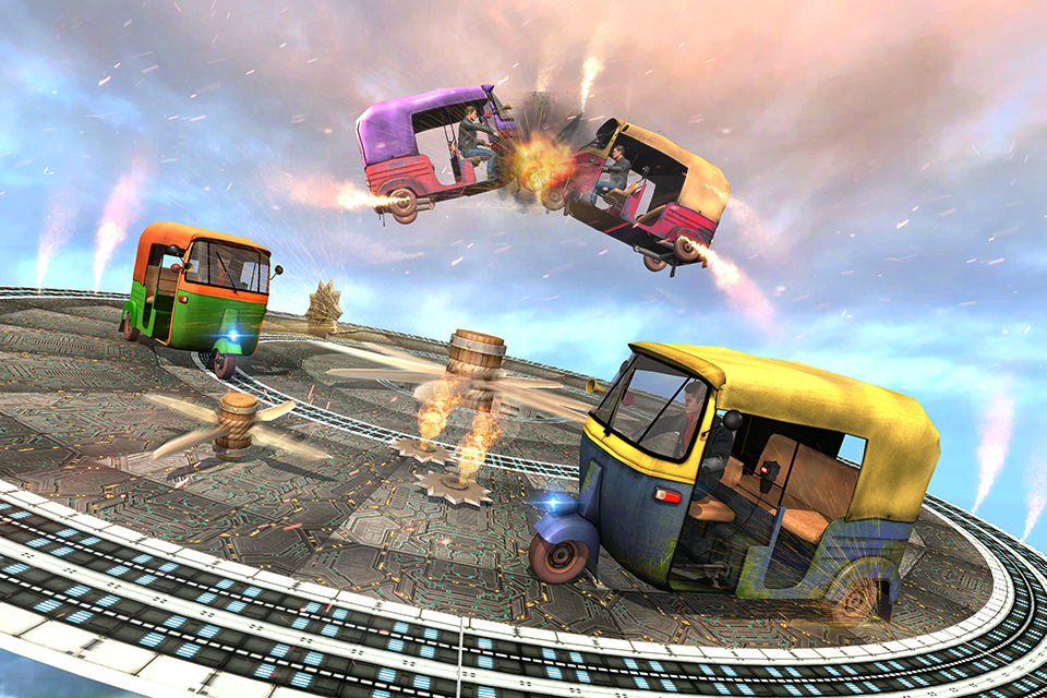 Tuk Tuk Demolition Derby : Rickshaw Driver Clash截图1