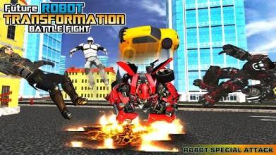 Ultimate Robot Transformation Crime City Rescue截图5