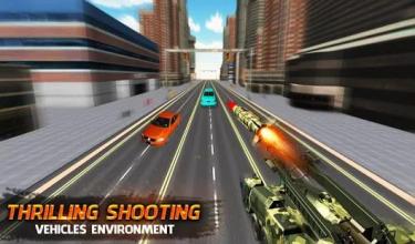 Death Racing Missile Shooter Traffic Rage截图1