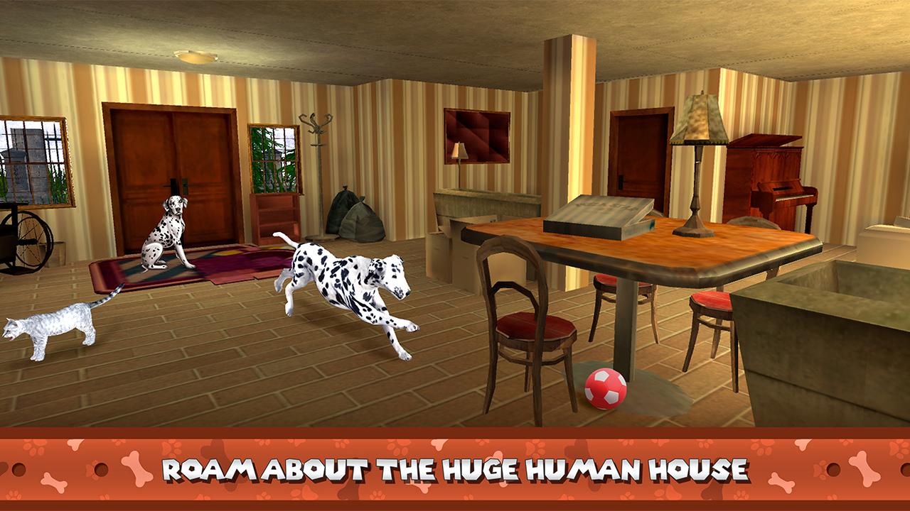 My Dalmatian Dog Sim - Home Pet Life截图3