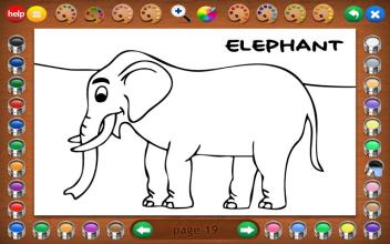 Coloring Book 3 Lite: Animals截图3