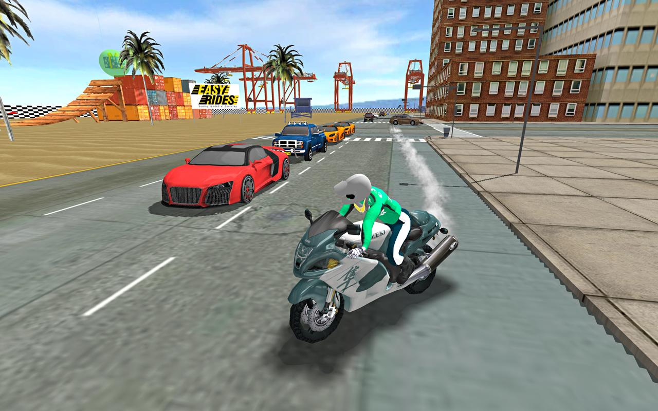 Sports bike simulator Drift 3D截图1