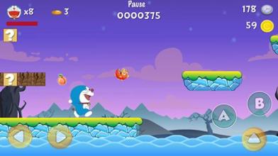 Super Doraemon Adventure Game Jungle截图5