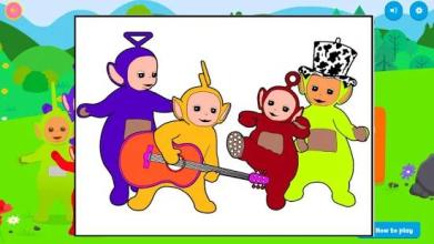 teletubbies for coloring截图3